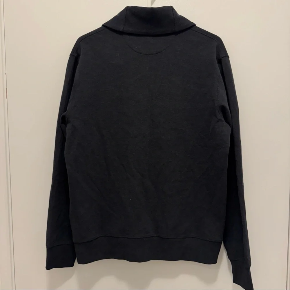 Polo Ralph Lauren Men Black Shawl-collar jersey cardigan - Size Medium - NTW - Picture 8 of 14